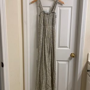 Sim and Sam long floral sundress S